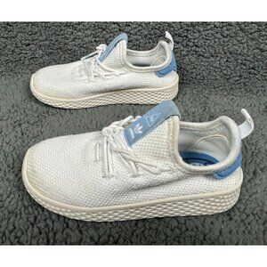 Adidas Pharrell Williams Hu Sneaker Tennis Shoes White Toddler 9.5 9 1/2 BB6830